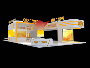 广州金融展览模型