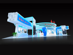 南山人才展展览模型