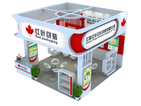 红叶包装展览模型