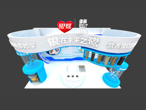 银鹭展览模型