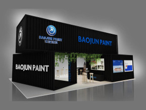 宝骏涂料展览模型
