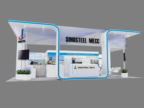 SINOSTEEL展台模型