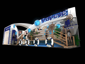 popeye展览模型