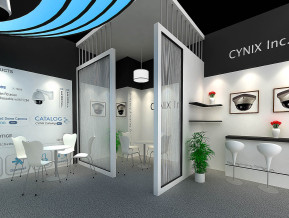 CYNIX展台模型