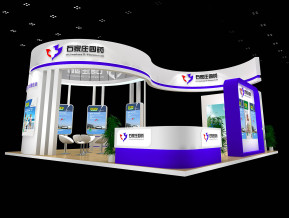 石家庄药业展览模型