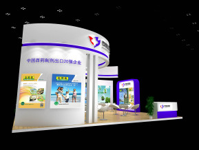 石家庄药业展览模型