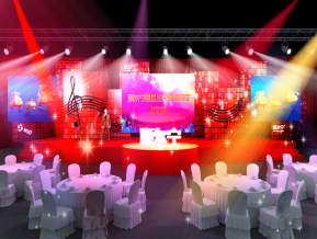 顺尔宁舞台3D模型