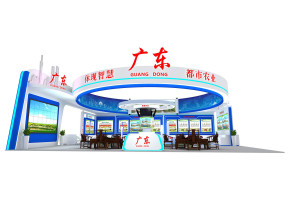 广东展台模型