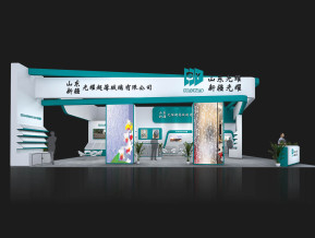 光耀超薄玻璃展览展示展台模型