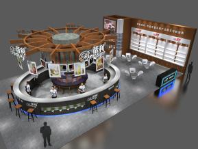 福州帮利茶叶展览展示展台模型