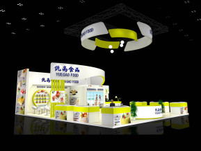 悦高食品展览模型