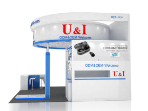 U&I电子展台模型