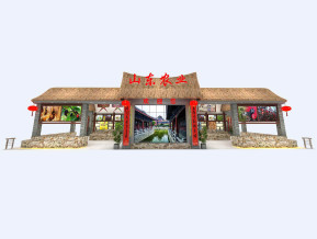 山东农业展览模型