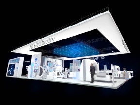 GE Healthcate展台模型
