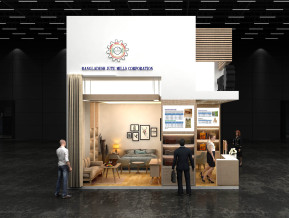 进博会BJMC展台模型