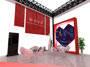 拼多多展览模型