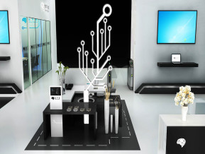 地平线展览模型
