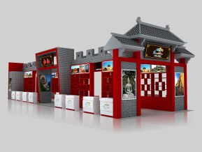 山西展览模型