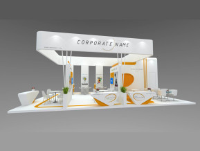 CORPORATE展台模型
