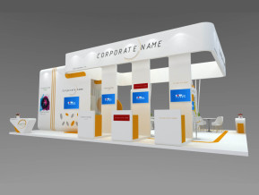 CORPORATE展台模型