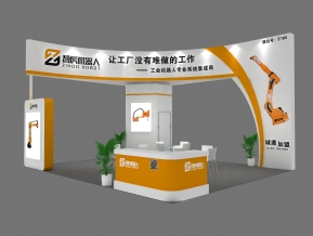 智虎机器人展台模型