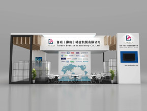 台妍机械展台模型