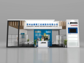 台妍机械展台模型