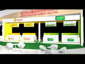 温氏食品展览模型