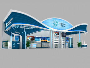 中玻新材展览模型