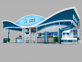 中玻新材展览模型