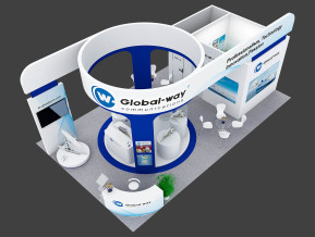Global way展台模型
