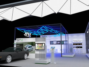 SPX展览模型