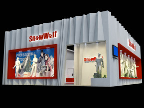 Snow Wolf展台模型
