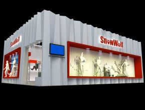 Snow Wolf展台模型
