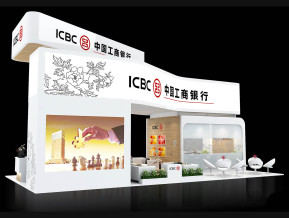 中国工商银行展览模型