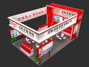 龙成水暖消防展览模型