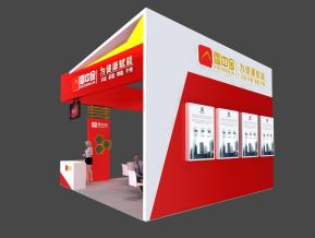 雪中金保健品展台模型