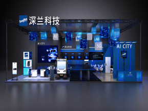 深兰科技展览模型