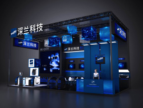深兰科技展览模型