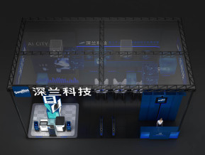 深兰科技展览模型
