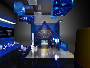 深兰科技展览模型