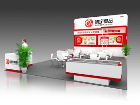 冰宇食品展览模型