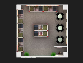 众品食业展览模型