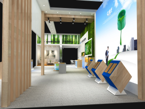 CRF长润发涂料展览模型