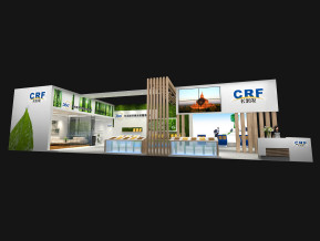 CRF长润发涂料展览模型