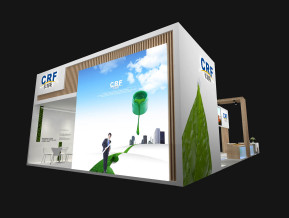 CRF长润发涂料展览模型