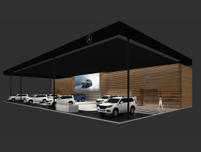 奔驰汽车巡展