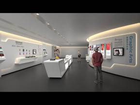 艺术展厅3D模型