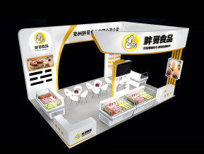 胖哥食品展览模型