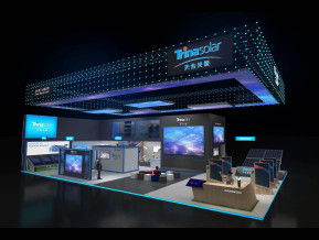 天合光伏展览模型